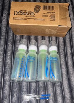 Brand New Dr. Brown’s Anti-Colic Baby Bottle Bundle (6 Bottles Total)