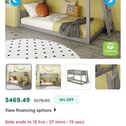 Twin Bunk bed mattresses Included! 