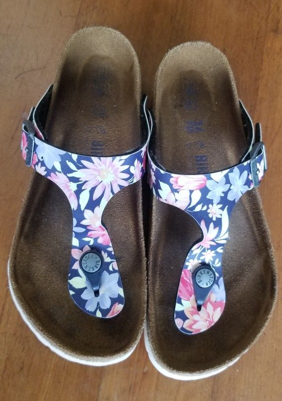 Birkenstock Gizeh Thong Sandals Women 36 5 5.5 Regular  $45