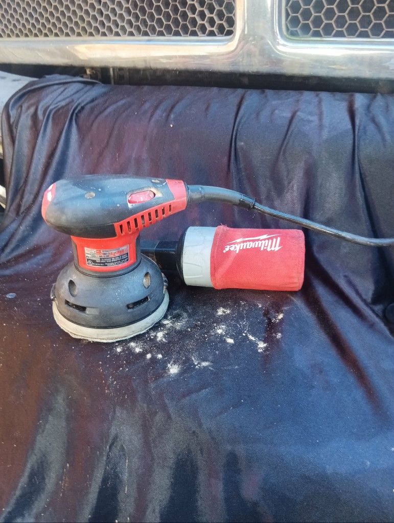 Milwaukee Sander Ros 125E 300w-Emmetistore