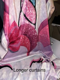 New Unicorn Horse Mermaid Curtains Set 