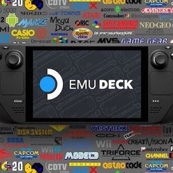 Steam Deck 512GB loaded with EmuDeck and games