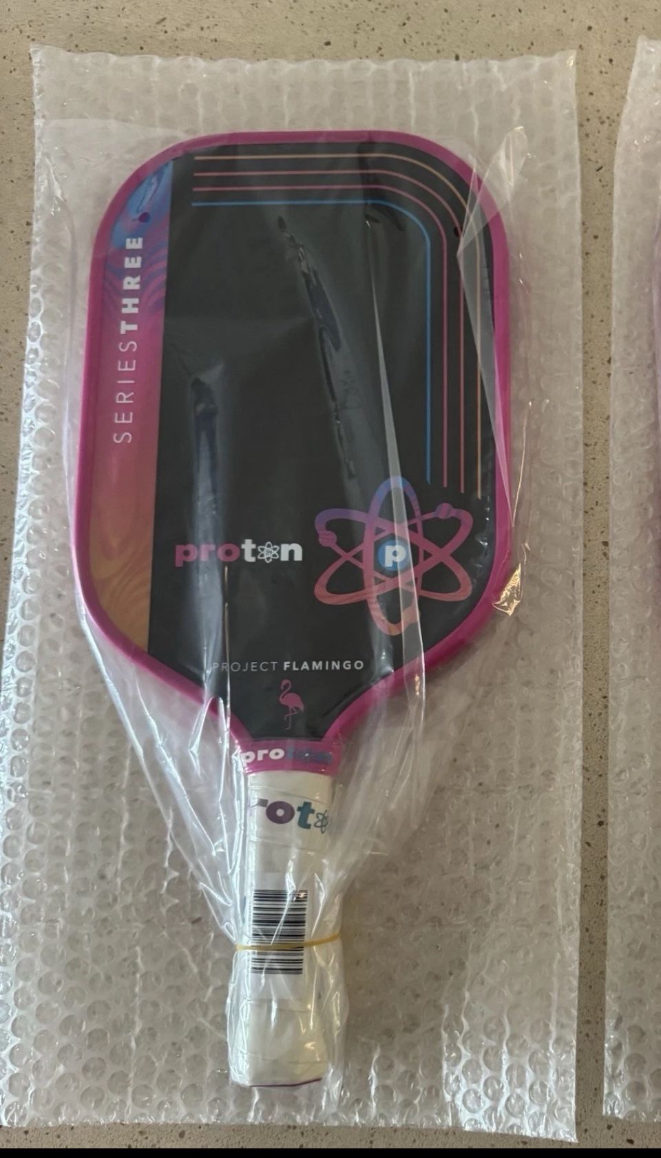 ラケット(硬式用) PROTON Series Three ProjectFlamingo Pink Proton Series Three Pickleball Paddle - Project Flamingo