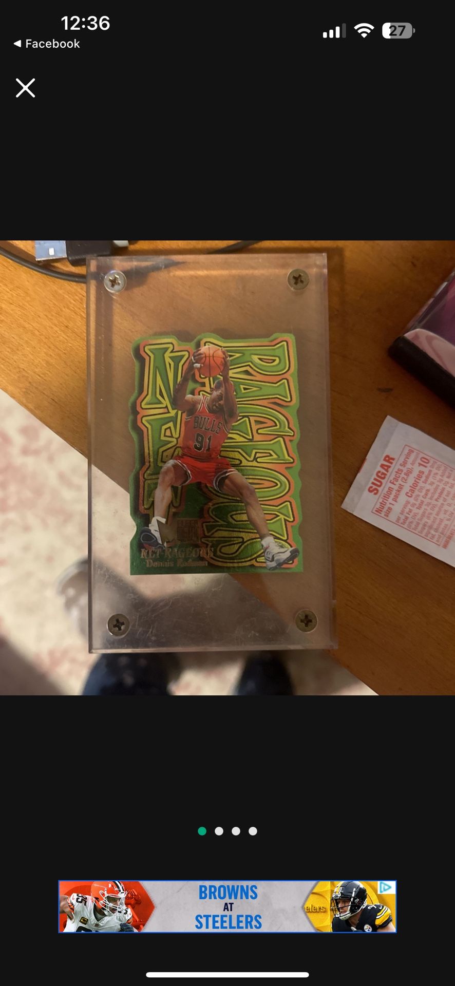Dennis Rodman Net Rageous Card