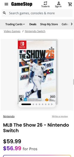 MLB The Show 26- Nintendo Switch