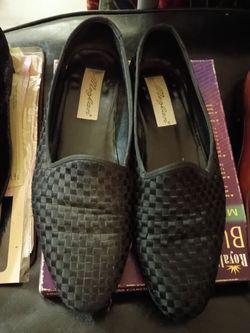 Giorgio Brutini Black Sequin Loafers