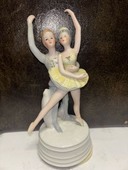 Porcelain Ballet Duo Music Player