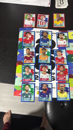 Rare World Cup stickers