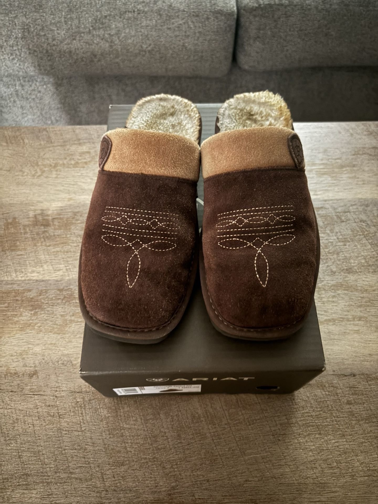 Western Boot Slippers 