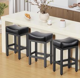 Counter Height Bar Stools Set of 3