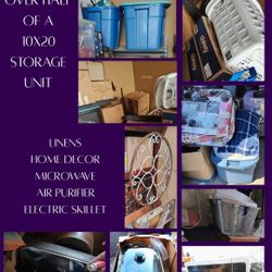 Reclaiming My Space- 10x20 Storage Unit- Letting Go Of Over Half Of The Contents