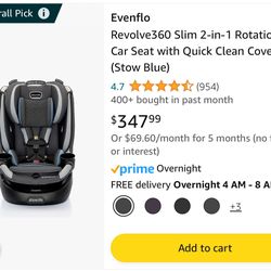 Evenflo Revolve360 Slim Carseat