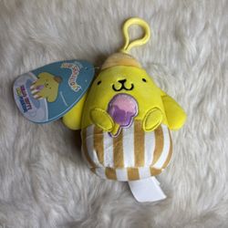Pom Pom Plush Dangler New