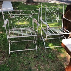 Vintage Patio Chairs 