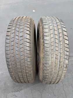 Pair (2) LT 245 75 16 Michelin Agilis LTX Tires