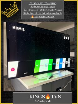 ⚡ 65” LG C7 OLED — PREMIUM FOR $400!