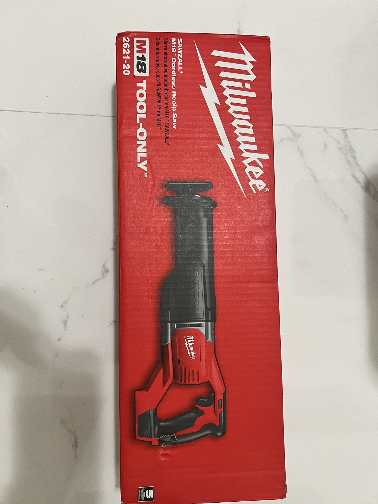 MILWAKEE CORDLESS RECIP SAW