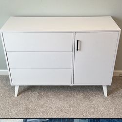 Modern White Dresser