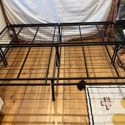 Foldable Queen Bed frame (free)
