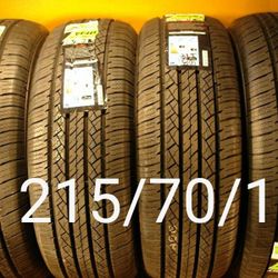 4 New Tires For Sale 215/75/15 We Service Motorcycle Tires