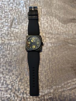 ***SPORTY SQUARE INFANTRY MEN’S WATCH***