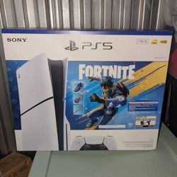 Sony PlayStation 5 Slim Fortnite Flowering Chaos Bundle 1TB Console - PS5 New 