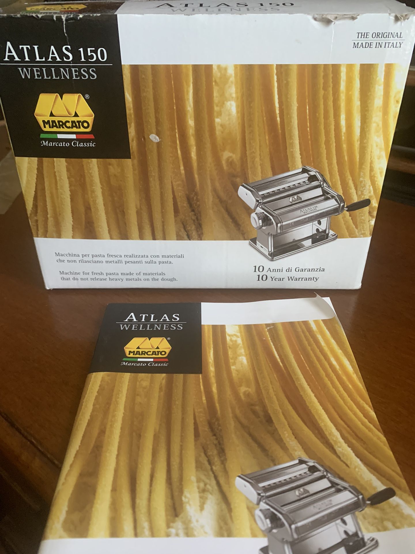 Marcato Atlas 150 Pasta Maker New $30 for Sale in Dallas, TX - OfferUp