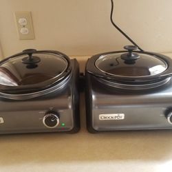 Two Crockpots