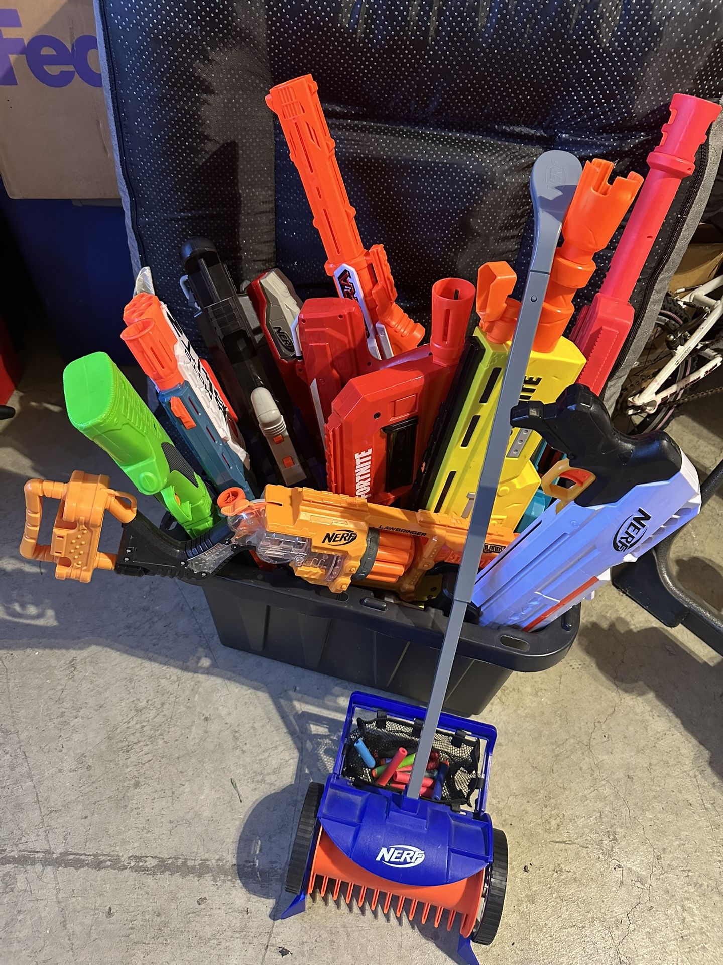 NERF Guns (Large Guns + Dart Vacuum)