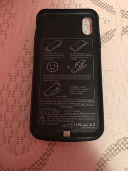 Battery case for iPhone X and XS