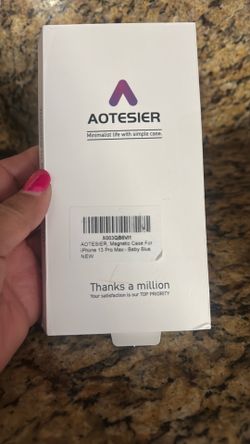 IPhone 13 Pro Max magnetic case baby blue