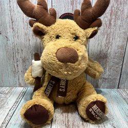 Hershey's Reindeer S'Mores Plush Stuffed Animal 15" Brown Galerie Tie