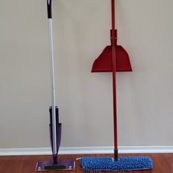 Swiffer Mop + O Cedar Mop
