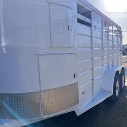 2 Straight Load Horse Trailer