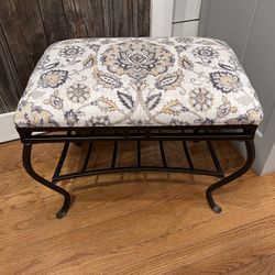Stunning Swaim Regency Style Iron Bench