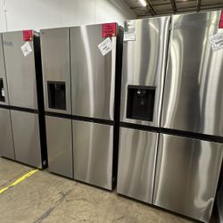 LG Refrigerator, Refrigerador 2,3,4 Door, Stainless Steel, Water And Ice 