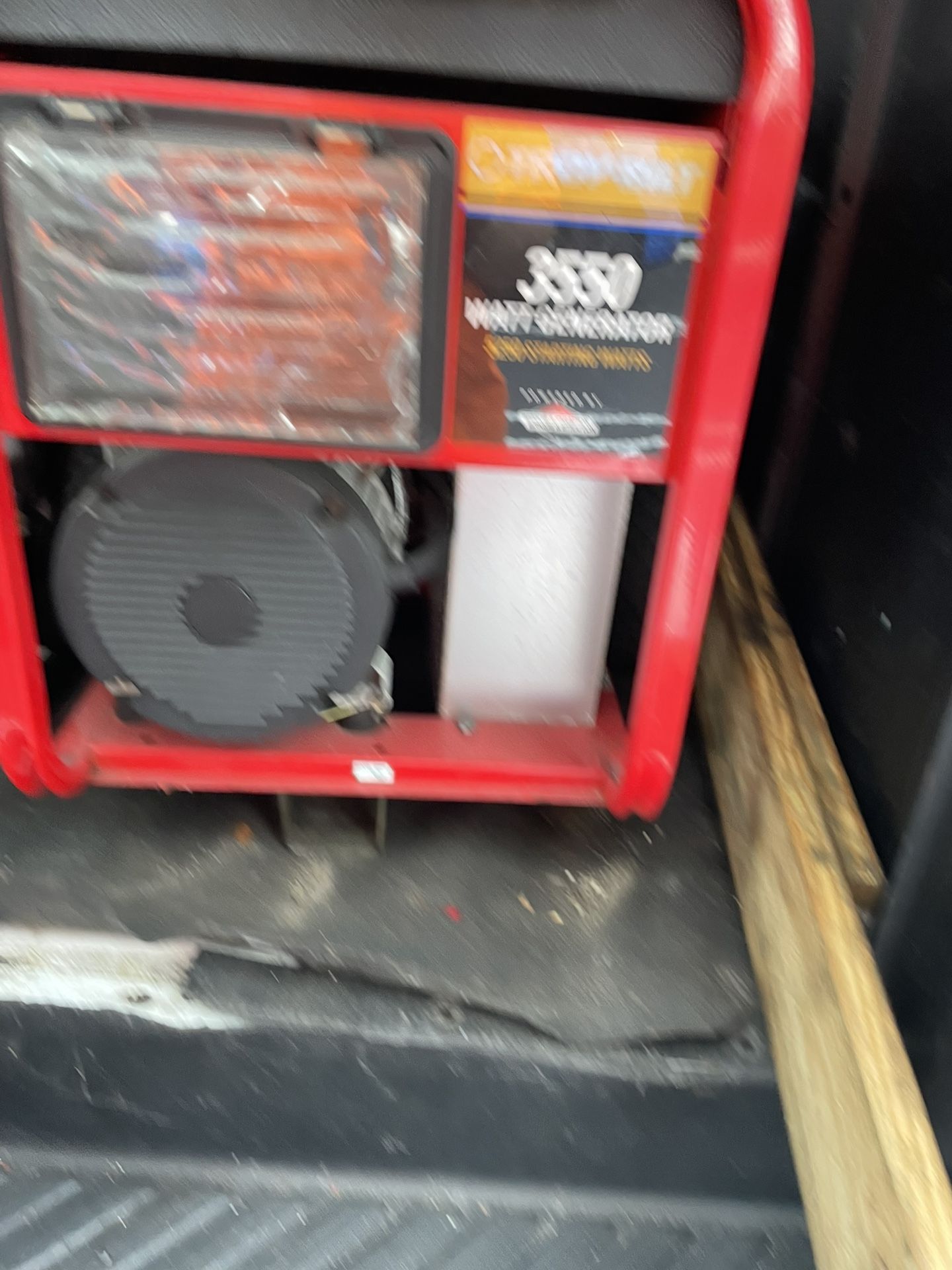 3550 Watts Troybilt Generator Gas