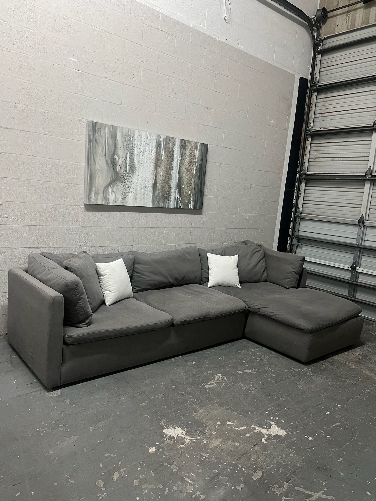El Dorado Gray Nube Cloud Sectional