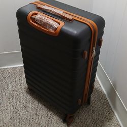 Hardside Expandable Spinner Wheel Luggage, Charcoal, Carry-On