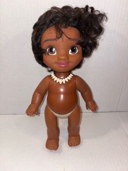 Disney young Moana 12” toddler baby doll. #0044