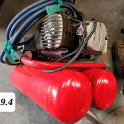 MK Brand Used Double Cylinder Air Compressor