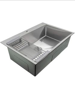 33x22x9, Sink And Faucet Combo