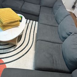 Grey Sectional Couch 
