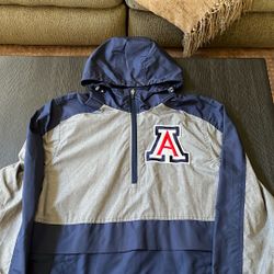 Arizona Wildcats Quarter Zip Windbreaker 