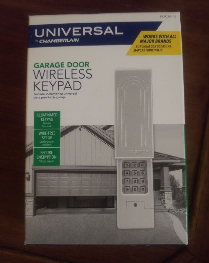 Garage Door Wireless Keyoad