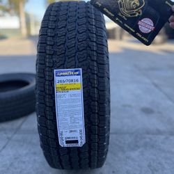 265/70/16 Goodyear Wangler All Terrain 