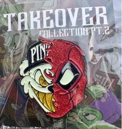 Scarebear Deadpool Enamel Pin