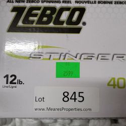 Zebco Stinger 40 reel New in the box