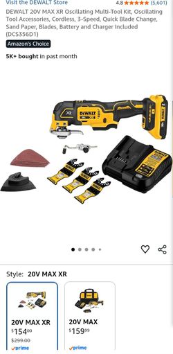 DEWALT 20V MAX XR Oscillating Multi-Tool Kit