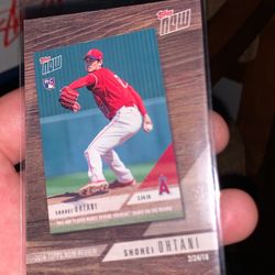Los Angeles Topps Shohei Ohtani Rookie Card Lot